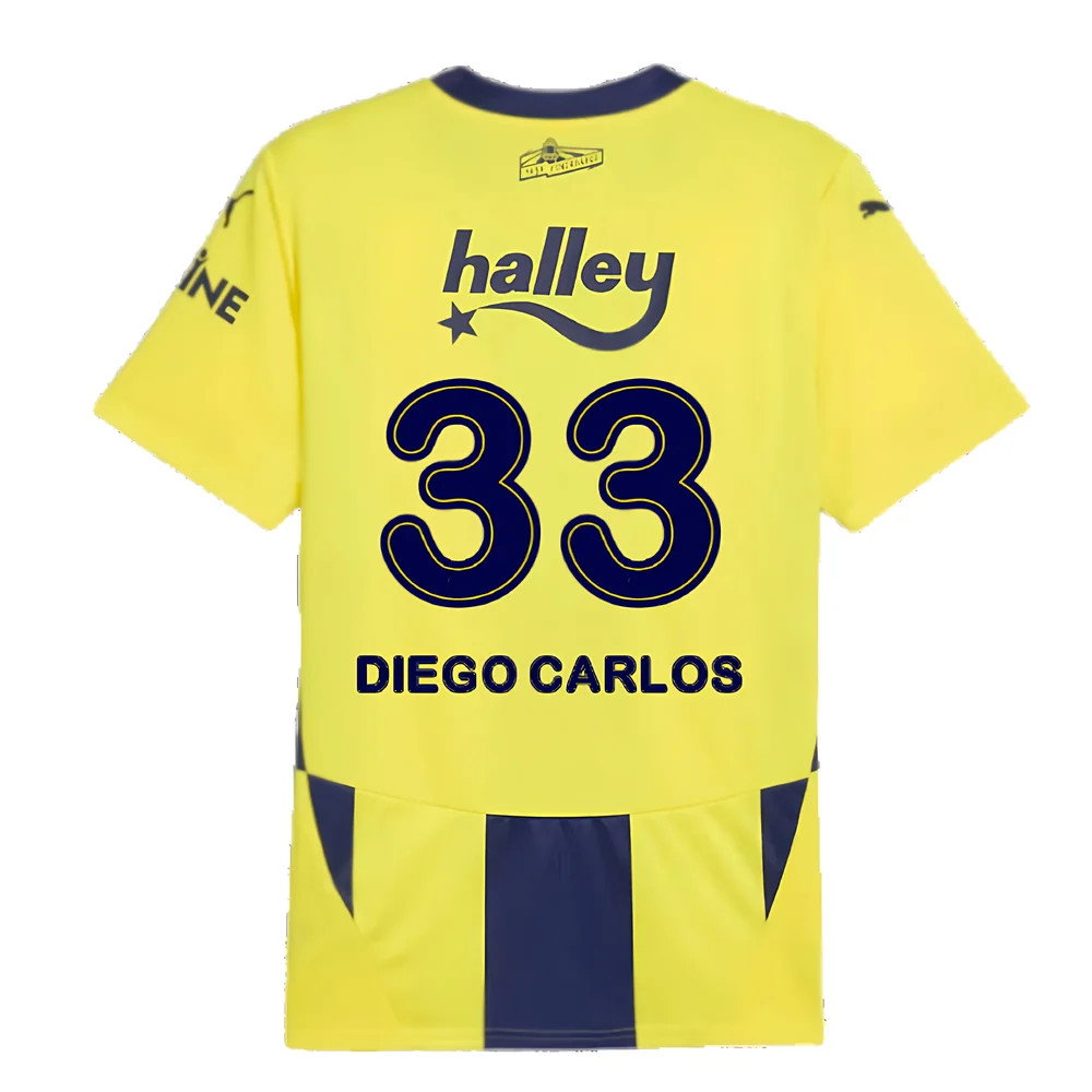 2024-2025 Fenerbahce Home Shirt (Diego Carlos 33)_2