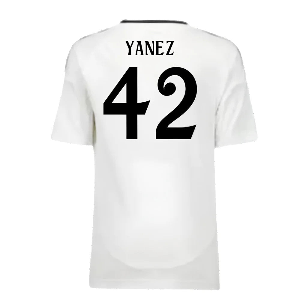 2024-2025 Real Madrid Home Youth Kit (Yanez 42)_2