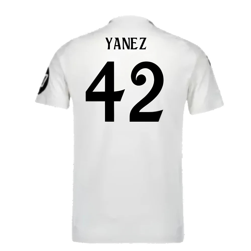 2024-2025 Real Madrid Authentic Home Shirt (Yanez 42)_2