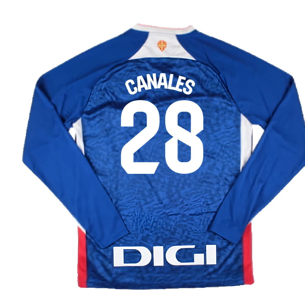 2024-2025 Athletic Bilbao Long Sleeve Away Shirt (Canales 28)_2