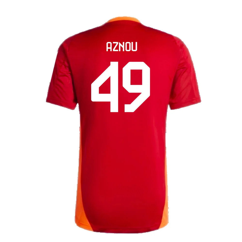 2024-2025 Bayern Munich Training Shirt (Red) (Aznou 49)_2