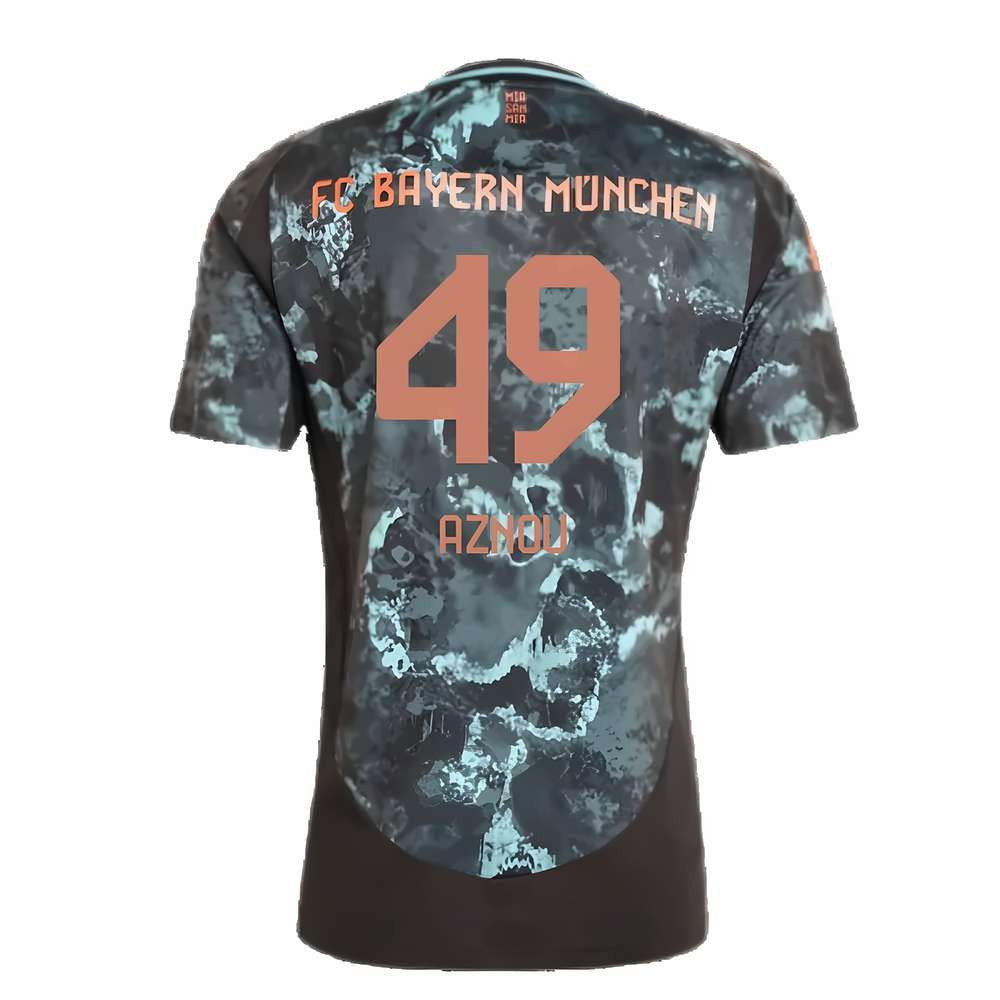 2024-2025 Bayern Munich Away Shirt (Aznou 49)_2