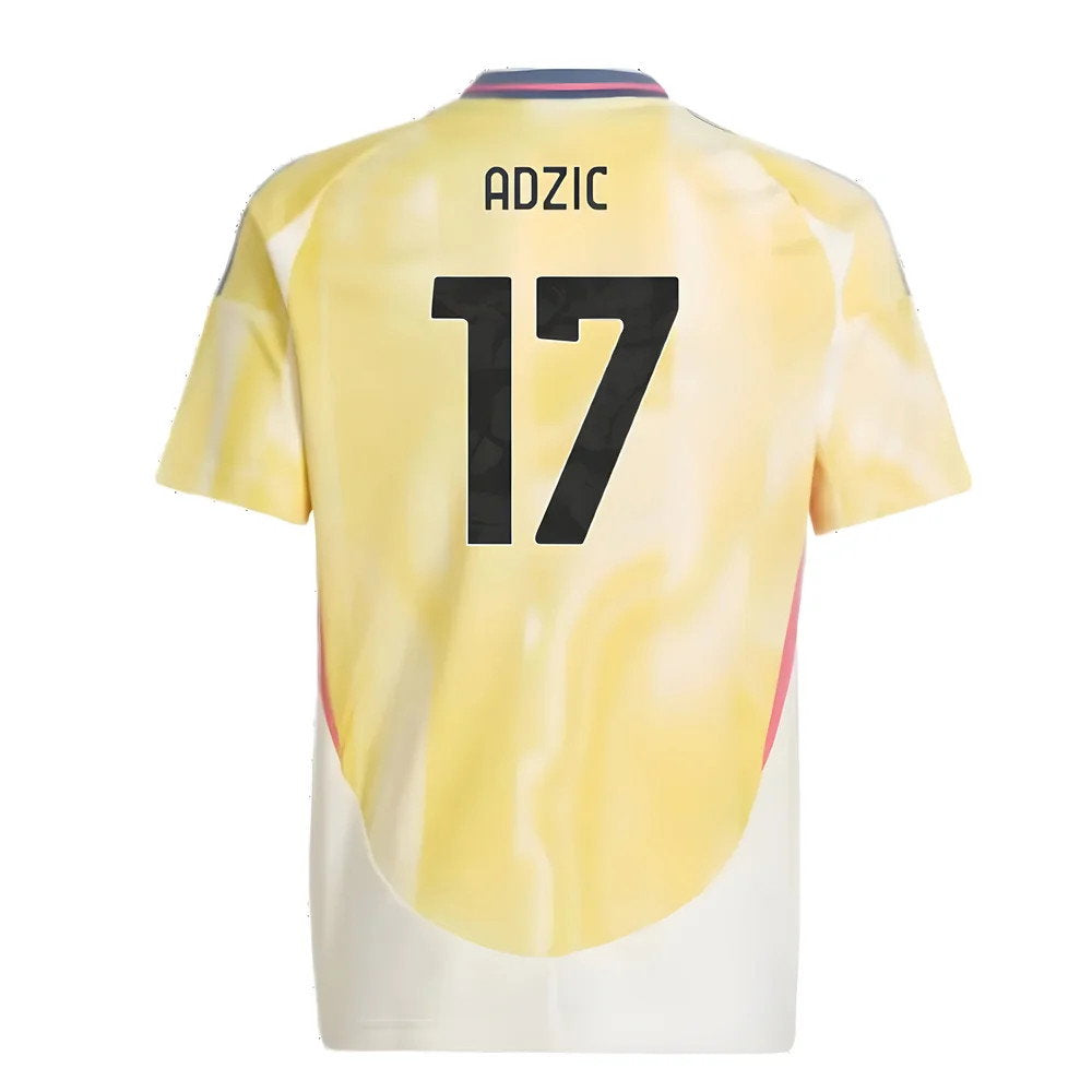 2024-2025 Juventus Away Shirt (Kids) (Adzic 17)_2