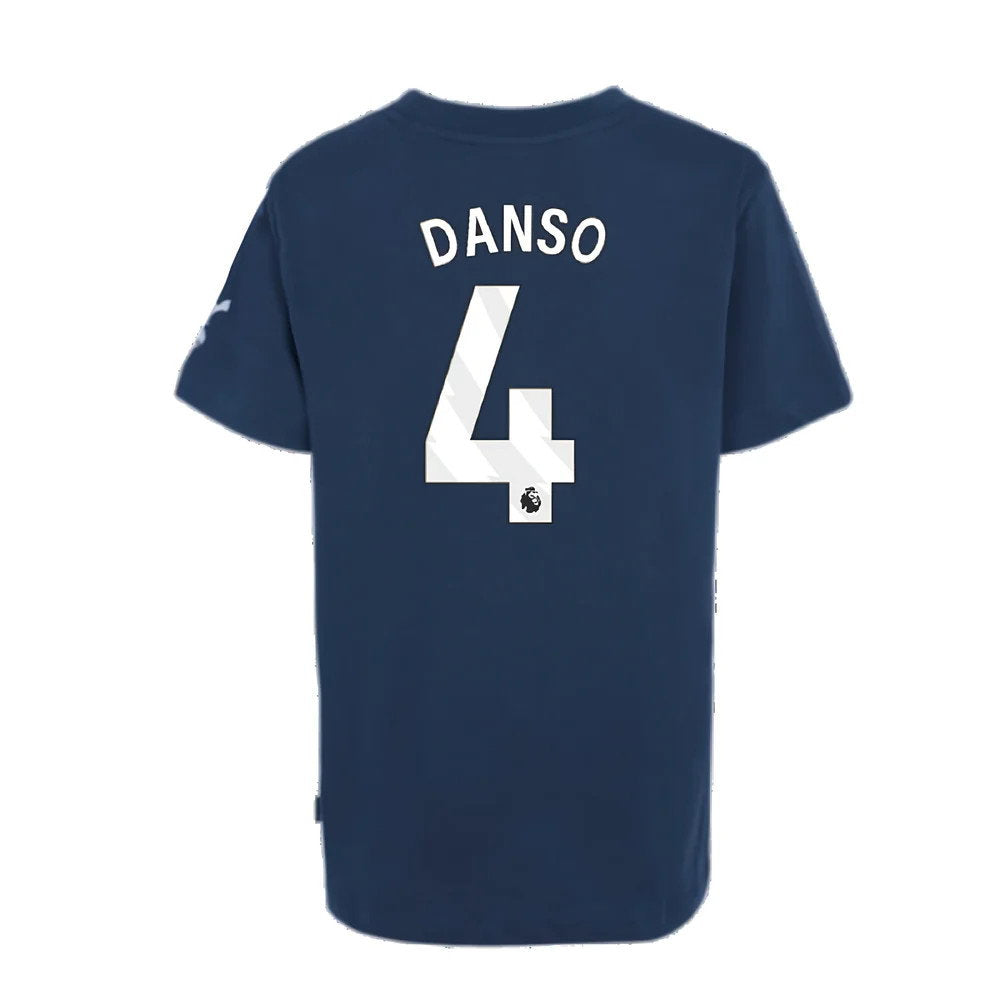 2024-2025 Tottenham Hotspur Just Do It T-Shirt (Navy) - Kids (Danso 4)_2