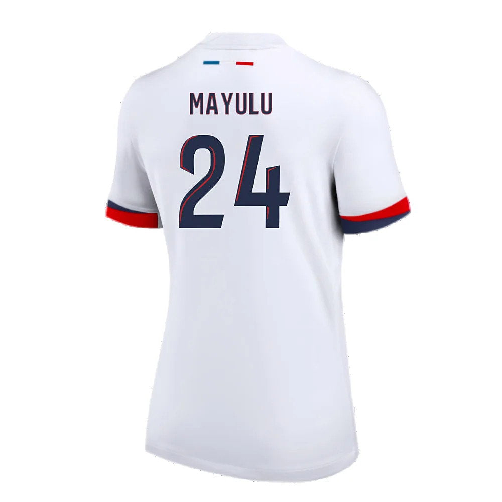 2024-2025 PSG Away Shirt (Womens) (Mayulu 24)_2