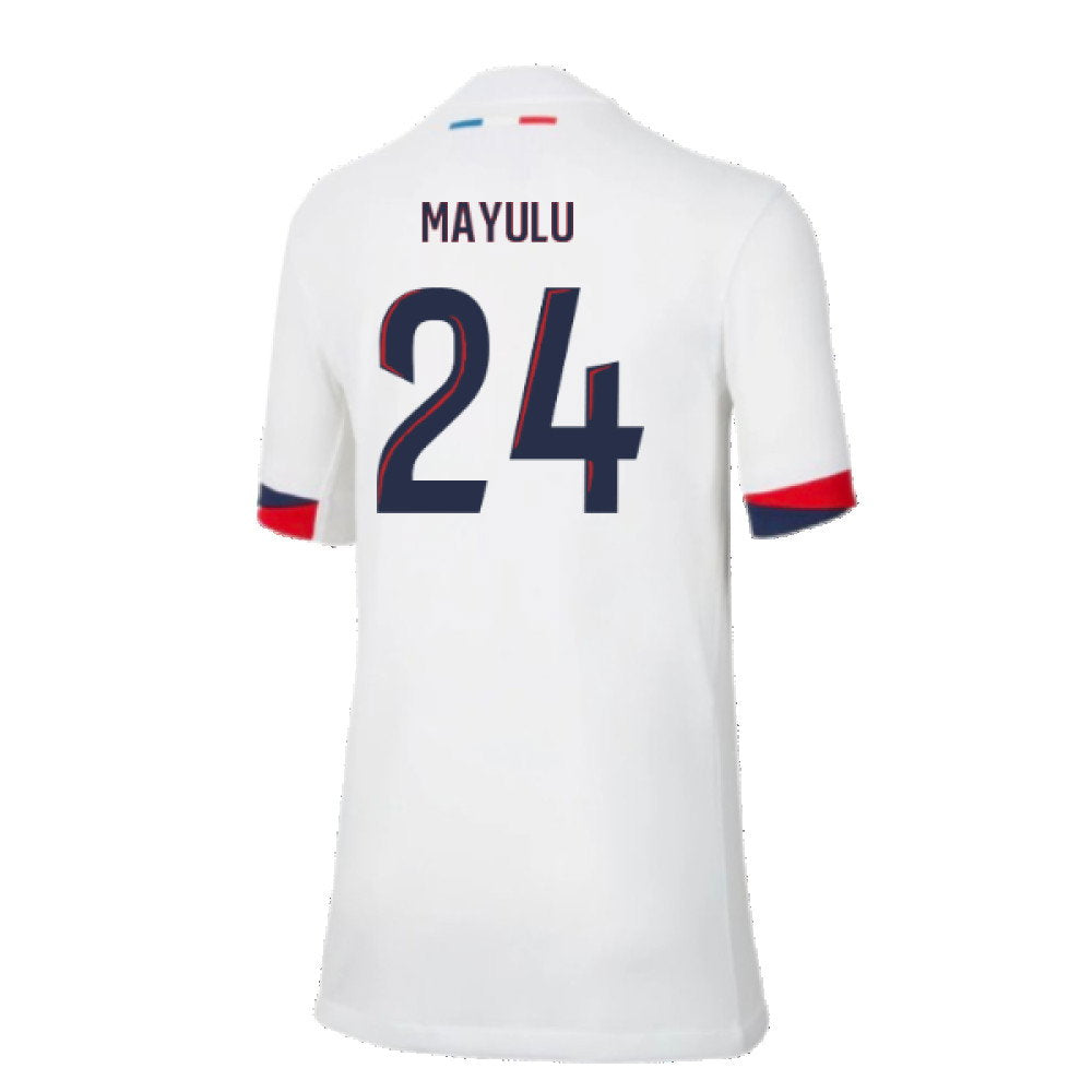 2024-2025 PSG Away Shirt (Kids) (Mayulu 24)_2