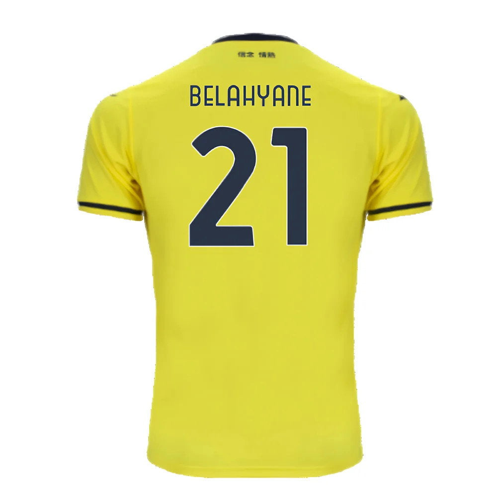 2024-2025 Lazio Away Shirt (Kids) (Belahyane 21)_2