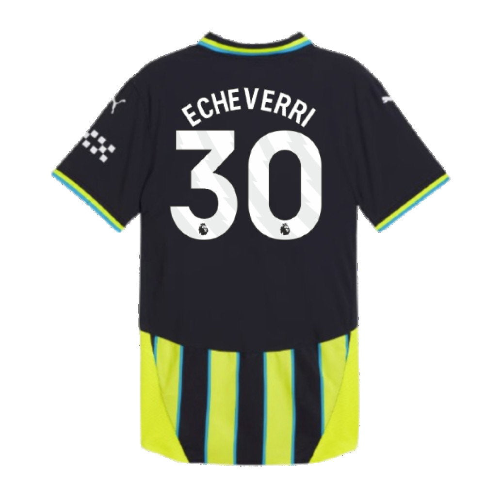 2024-2025 Man City Away Authentic Shirt (Echeverri 30)_2