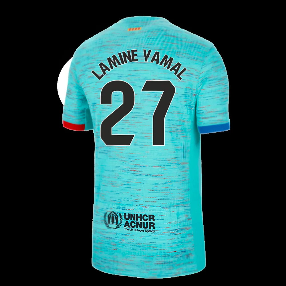 2023-2024 Barcelona Authentic Third Shirt (Lamine Yamal 27)_2