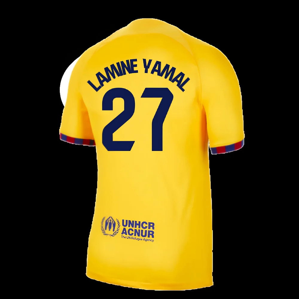 2023-2024 Barcelona Fourth Shirt (Lamine Yamal 27)_2