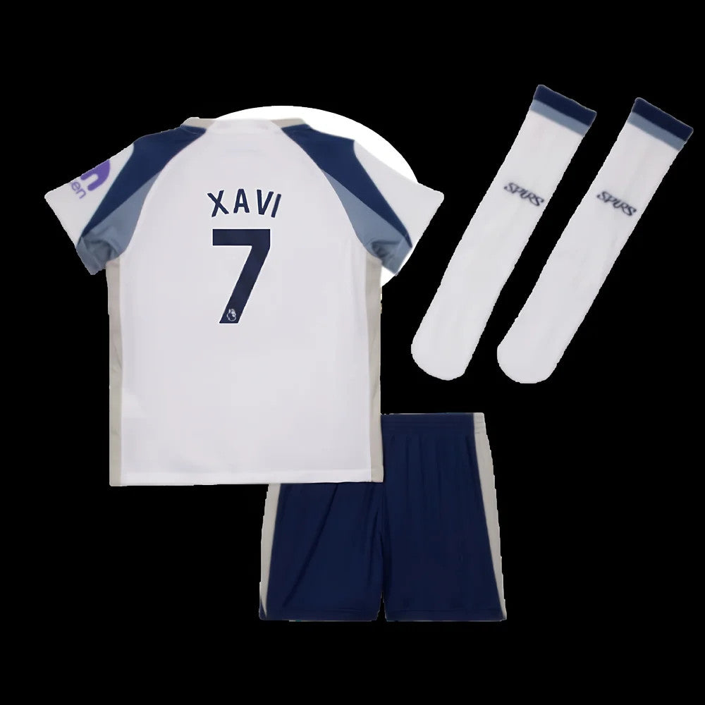 2025-2026 Tottenham Home Little Kids Mini Kit (Xavi 7)_2
