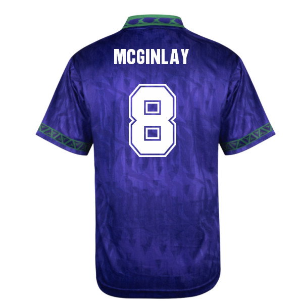 Hibernian 1992 Bukta Away Retro Shirt (McGinlay 8)_0