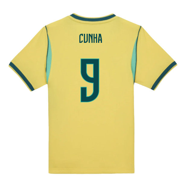2026-2027 Brazil Home Little Boys Mini Kit (Cunha 9)_0