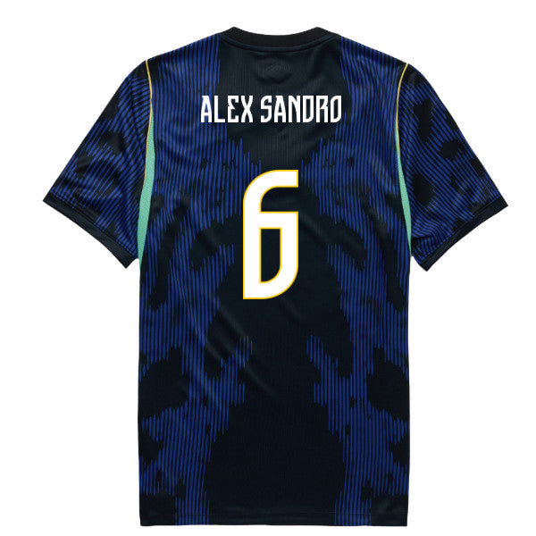 2026-2027 Brazil Away Shirt (Womens) (Alex Sandro 6)_0