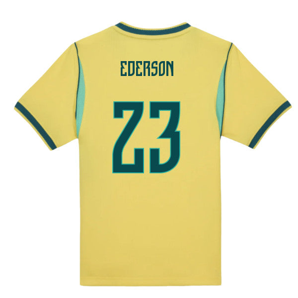 2026-2027 Brazil Home Little Boys Mini Kit (Ederson 23)_0