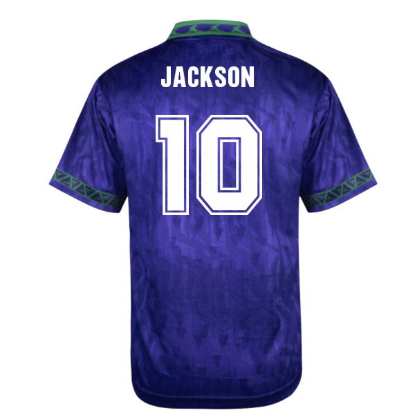 Hibernian 1992 Bukta Away Retro Shirt (Jackson 10)_0