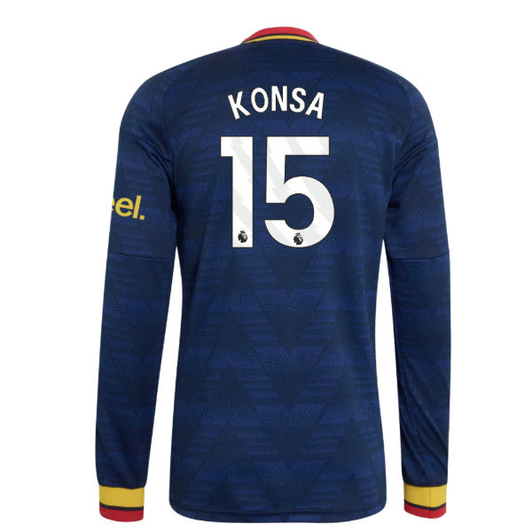 2026-2027 Arsenal Away Long Sleeve Shirt (Konsa 15)_0