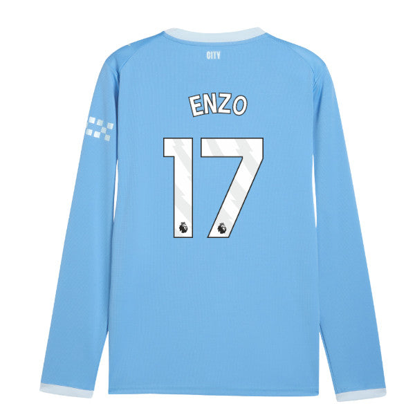2026-2027 Man City Home Long Sleeve Shirt (Enzo 17)_0