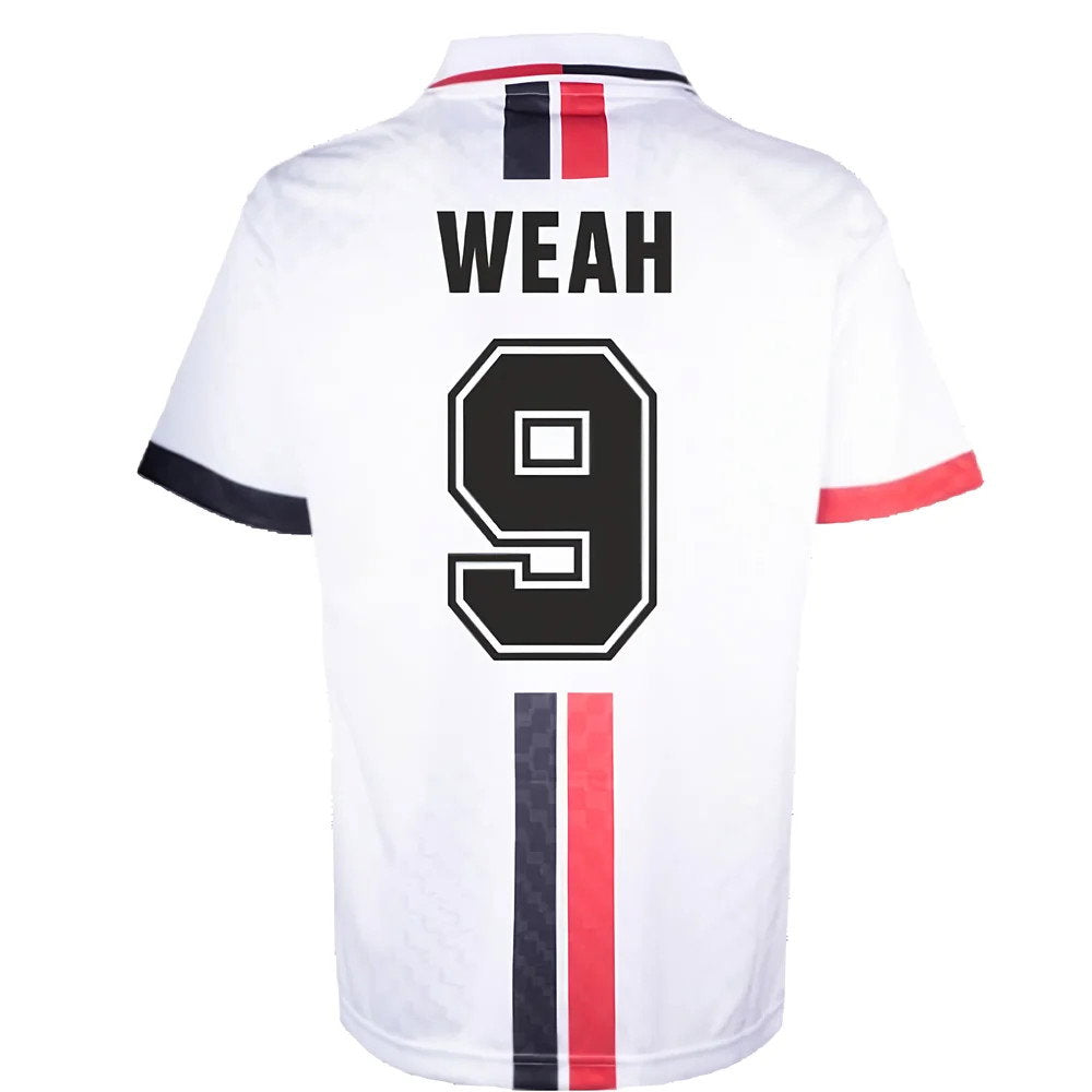 AC Milan 1996 Away Retro Shirt (Weah 9)_2