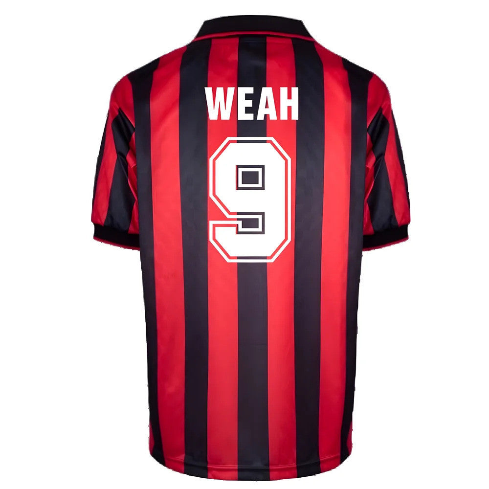AC Milan 1996 Home Retro Shirt (Weah 9)_2