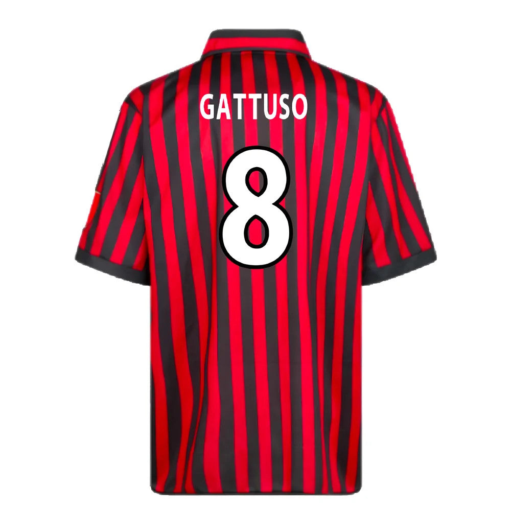 AC Milan 2000 Centenary Retro Football Shirt (Gattuso 8)_2