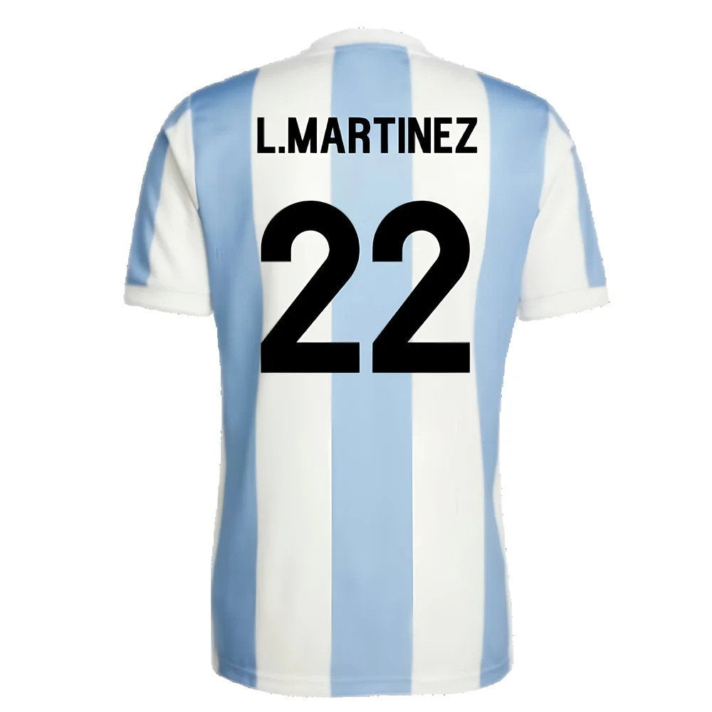 Argentina 50th Anniversary Limited Edition Shirt (L.MARTINEZ 22)_2