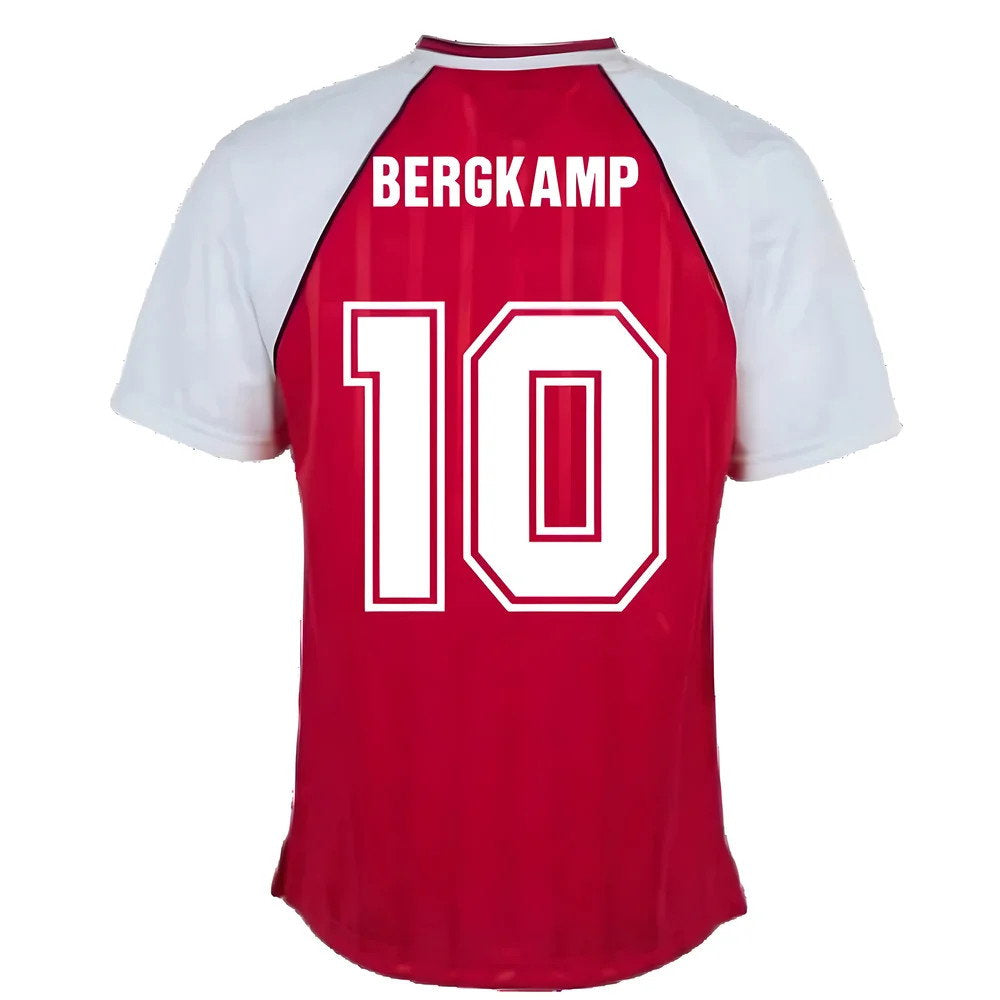 Arsenal 1988 Home Retro Football Shirt (BERGKAMP 10)_2