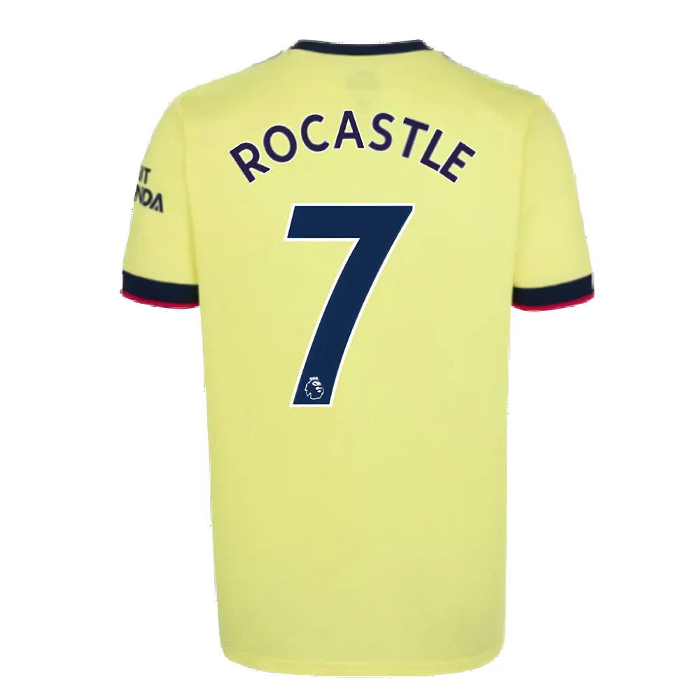 Arsenal 2021-2022 Away Shirt (ROCASTLE 7)_2