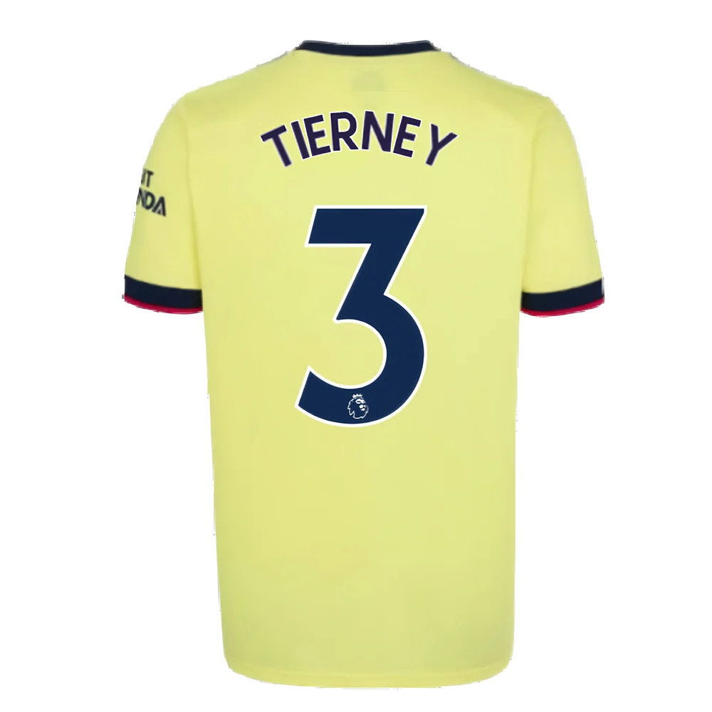 Arsenal 2021-2022 Away Shirt (TIERNEY 3)_2