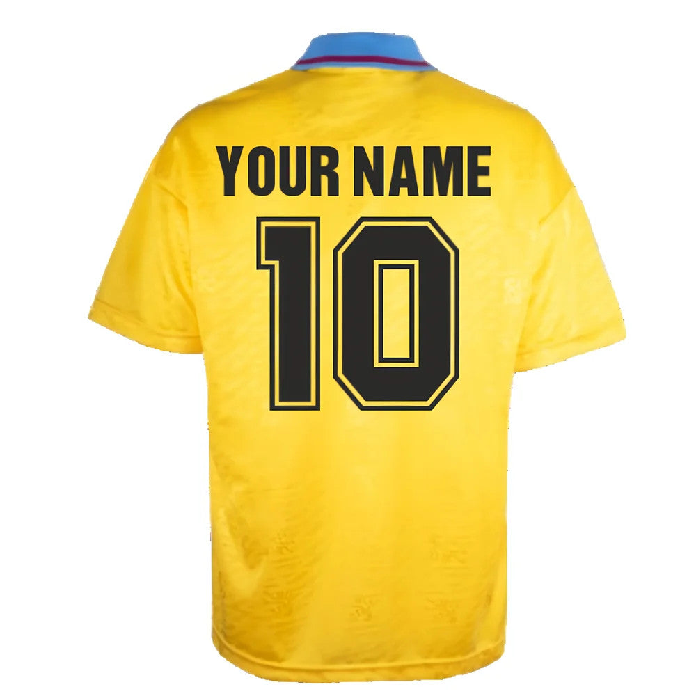 Aston Villa 1990 Third Retro Shirt (Your Name)_2