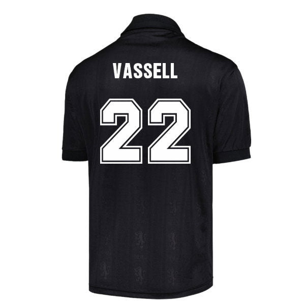 Aston Villa 1996 Black Out Retro Shirt (Vassell 22)_0