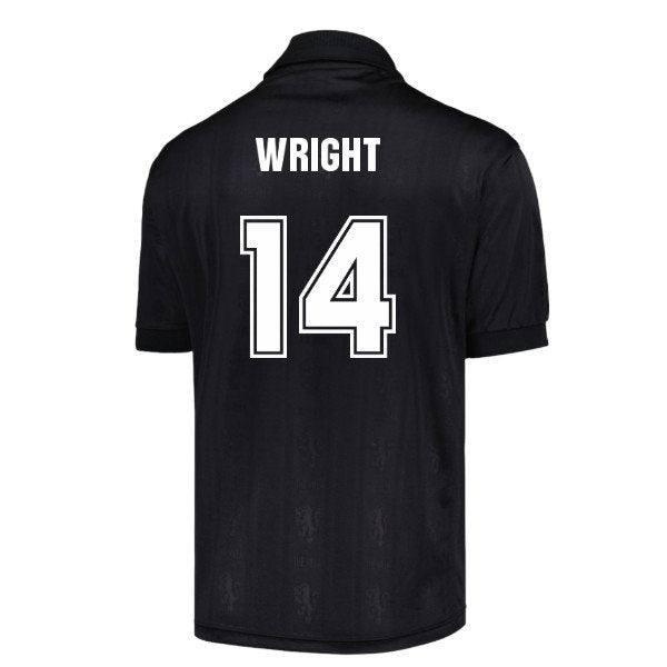 Aston Villa 1996 Black Out Retro Shirt (Wright 14)_0
