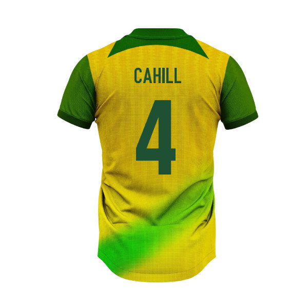 Australia Socceroos Home Supporter Jersey Adult Short Sleeve (Cahill 4)_0