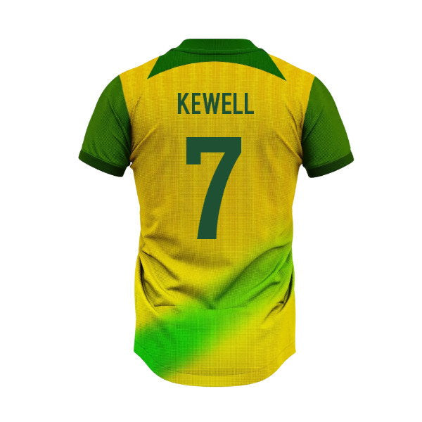 Australia Socceroos Home Supporter Jersey Adult Short Sleeve (Kewell 7)_0