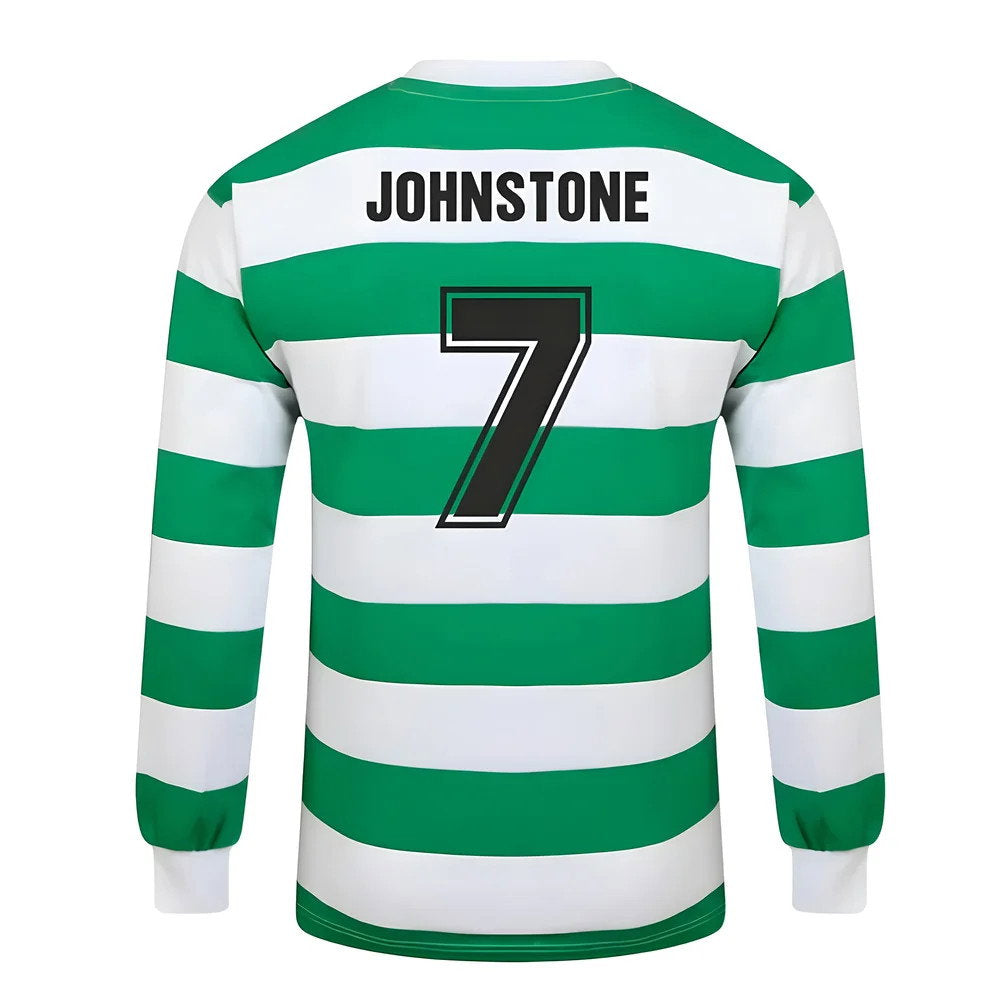 Celtic 1967 European Cup Winners Long Sleeve Retro Shirt (JOHNSTONE 7)_0