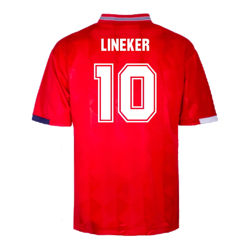 England 1989 Away Retro Shirt (Lineker 10)_2