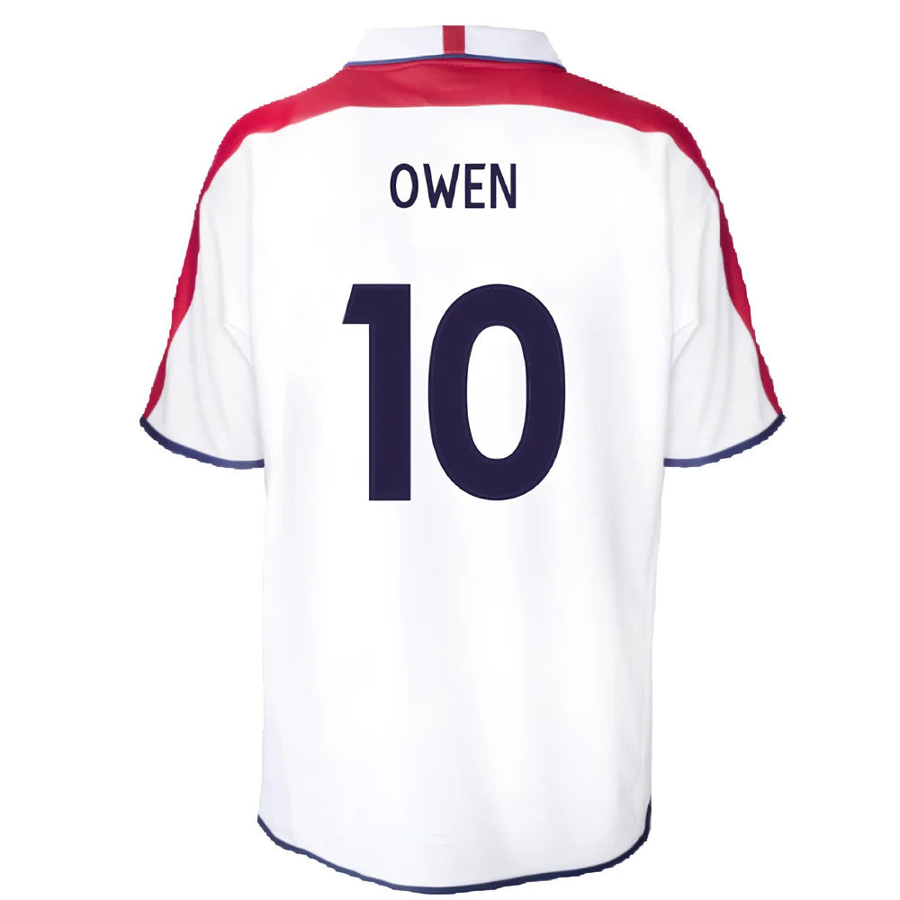 England 2004 Retro Football Shirt (Owen 10)_2