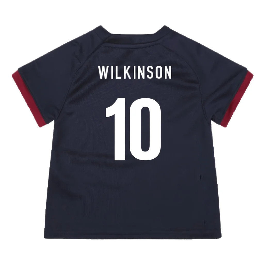 England RWC 2023 Alternate Replica Rugby Baby Shirt (Wilkinson 10)_2