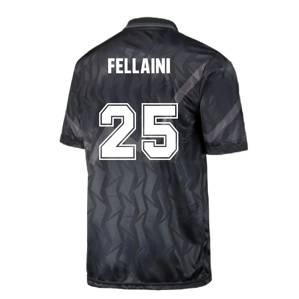 Everton 1990 Black Out Retro Football Shirt (FELLAINI 25)_2
