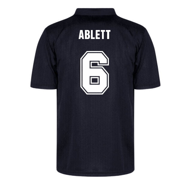 Everton 1995 Black Out Retro Shirt (Ablett 6)_0