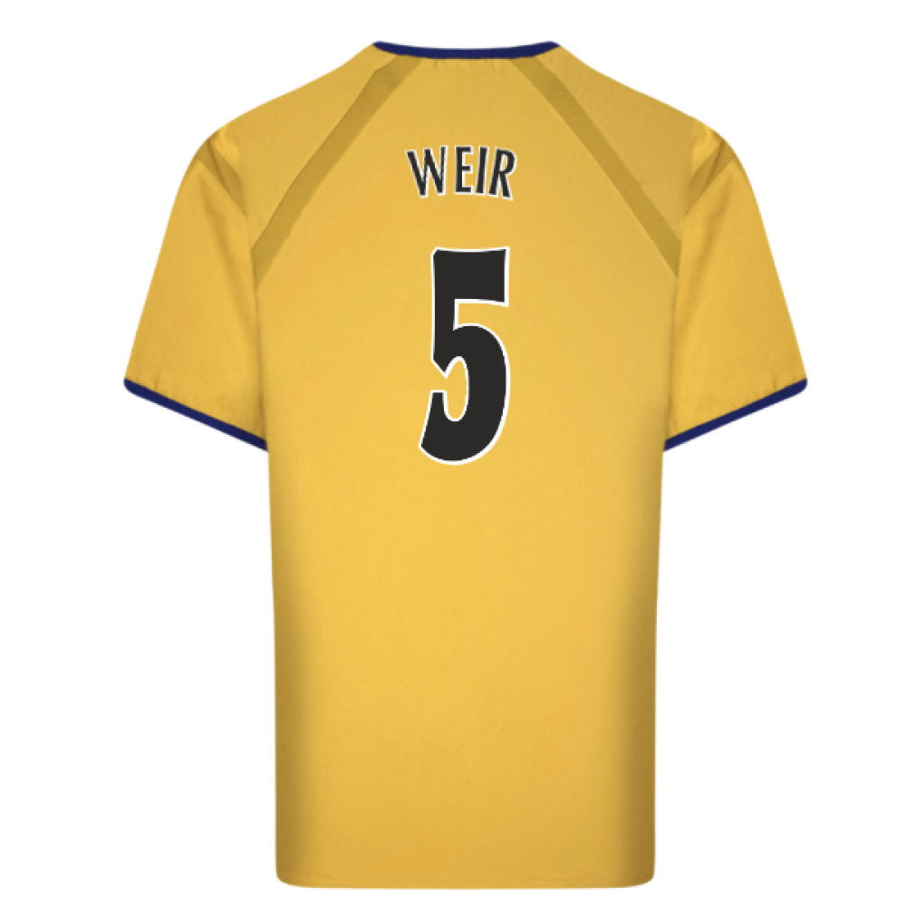 Everton 2003 Anniversary Retro Away Shirt (Weir 5)_0