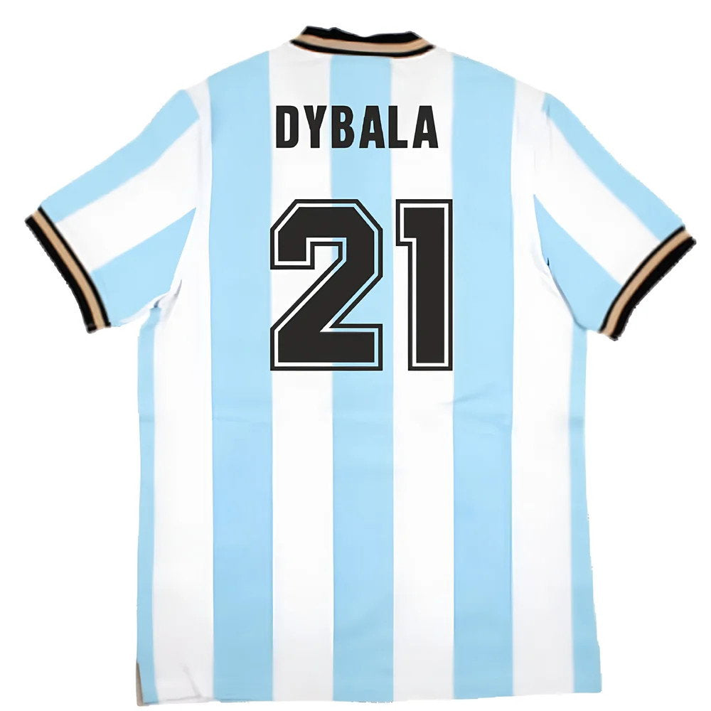 False Nein Argentina Home Vintage Shirt (DYBALA 21)_2