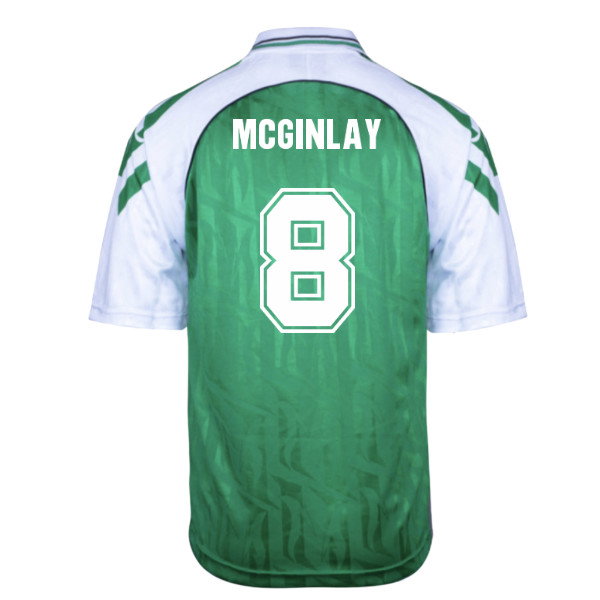Hibernian 1992 Bukta Retro Football Shirt (McGinlay 8)_0