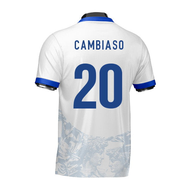 Italy Heritage Football Jersey (Wolvate) Adult Short Sleeve (Cambiaso 20)_0