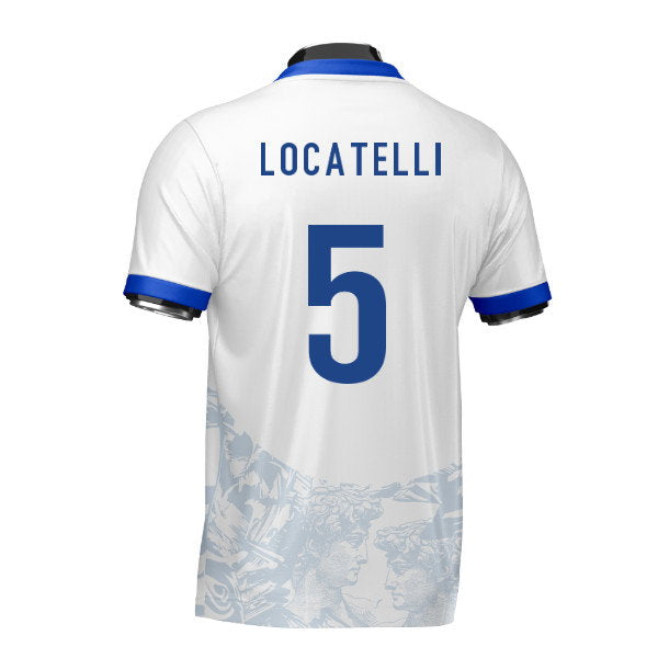 Italy Heritage Football Jersey (Wolvate) Adult Short Sleeve (Locatelli 5)_0