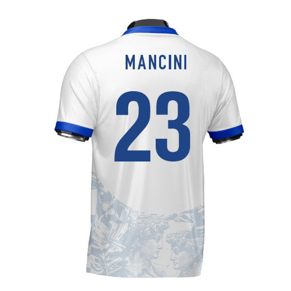 Italy Heritage Football Jersey (Wolvate) Adult Short Sleeve (Mancini 23)_0