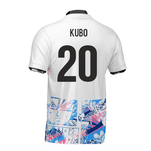 Japan Dragon Ball Z Heritage Football Jersey (Wolvate) Adult Short Sleeve (Kubo 20)_0