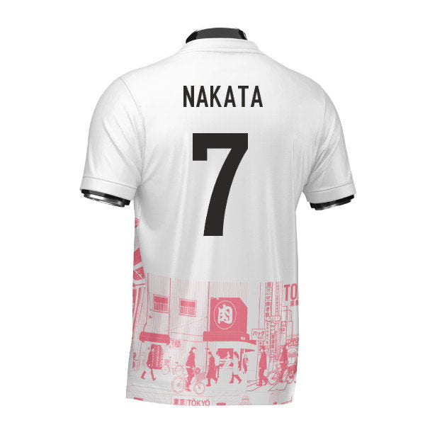 Japan Tokyo Heritage Football Jersey Red (Wolvate) Adult Short Sleeve (Nakata 7)_0