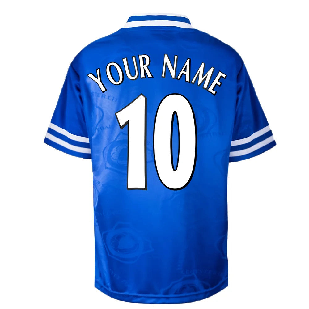 Leicester City 1997 Home Retro Shirt (Your Name)_2