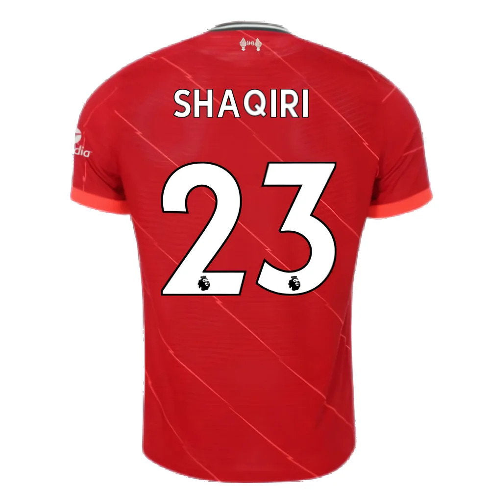 Liverpool 2021-2022 Vapor Home Shirt (SHAQIRI 23)_2